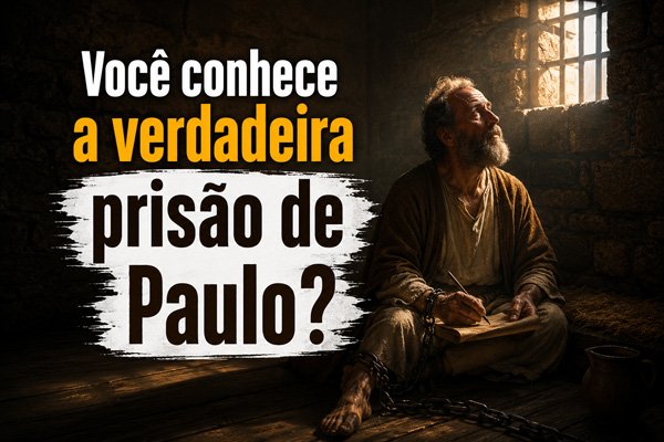 Você conhece a verdadeira prisão de Paulo? Leia o artigo