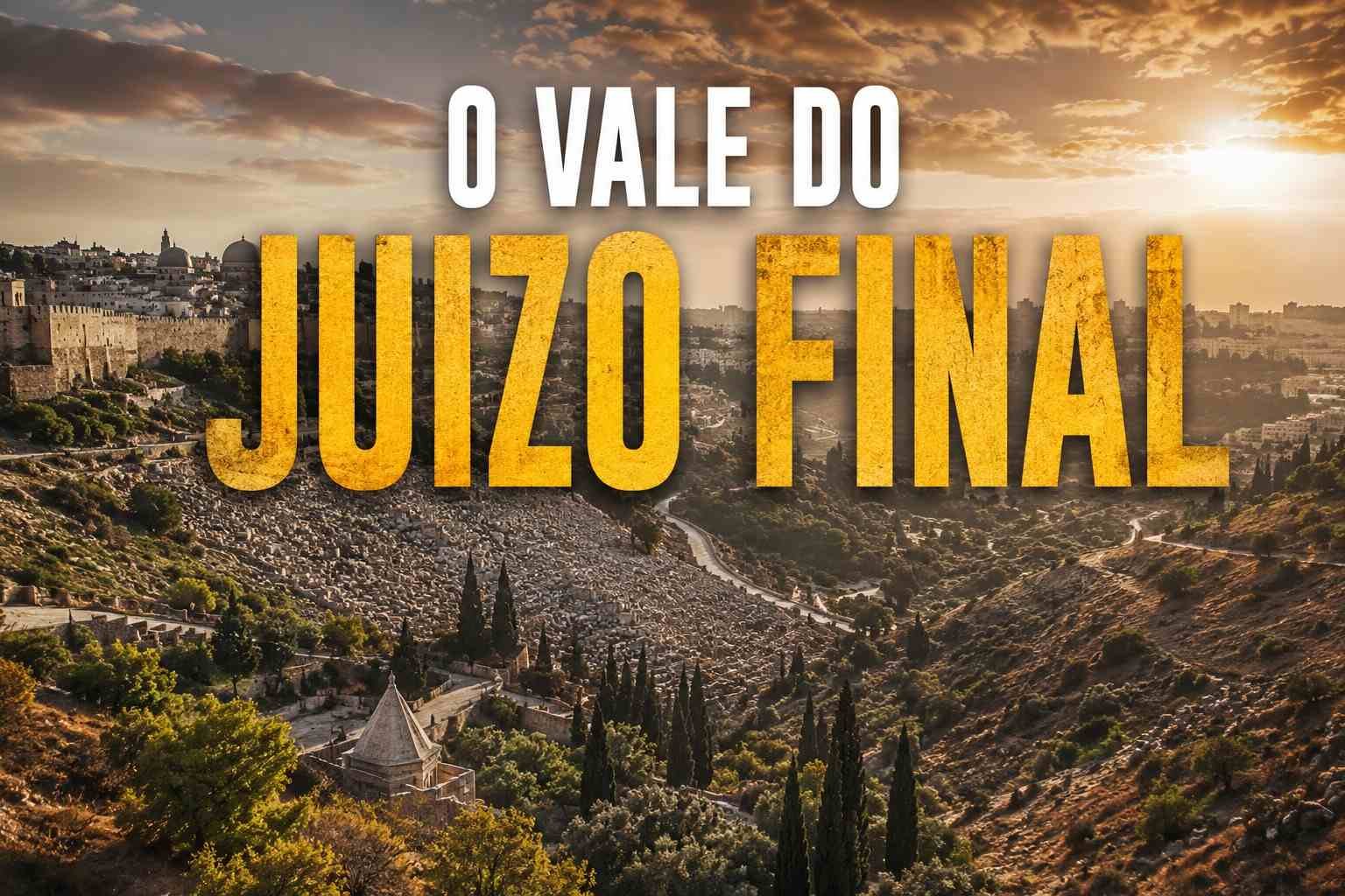 O Vale de Josafá: O Vale do Juízo Final Segundo a Bíblia. Leia o artigo