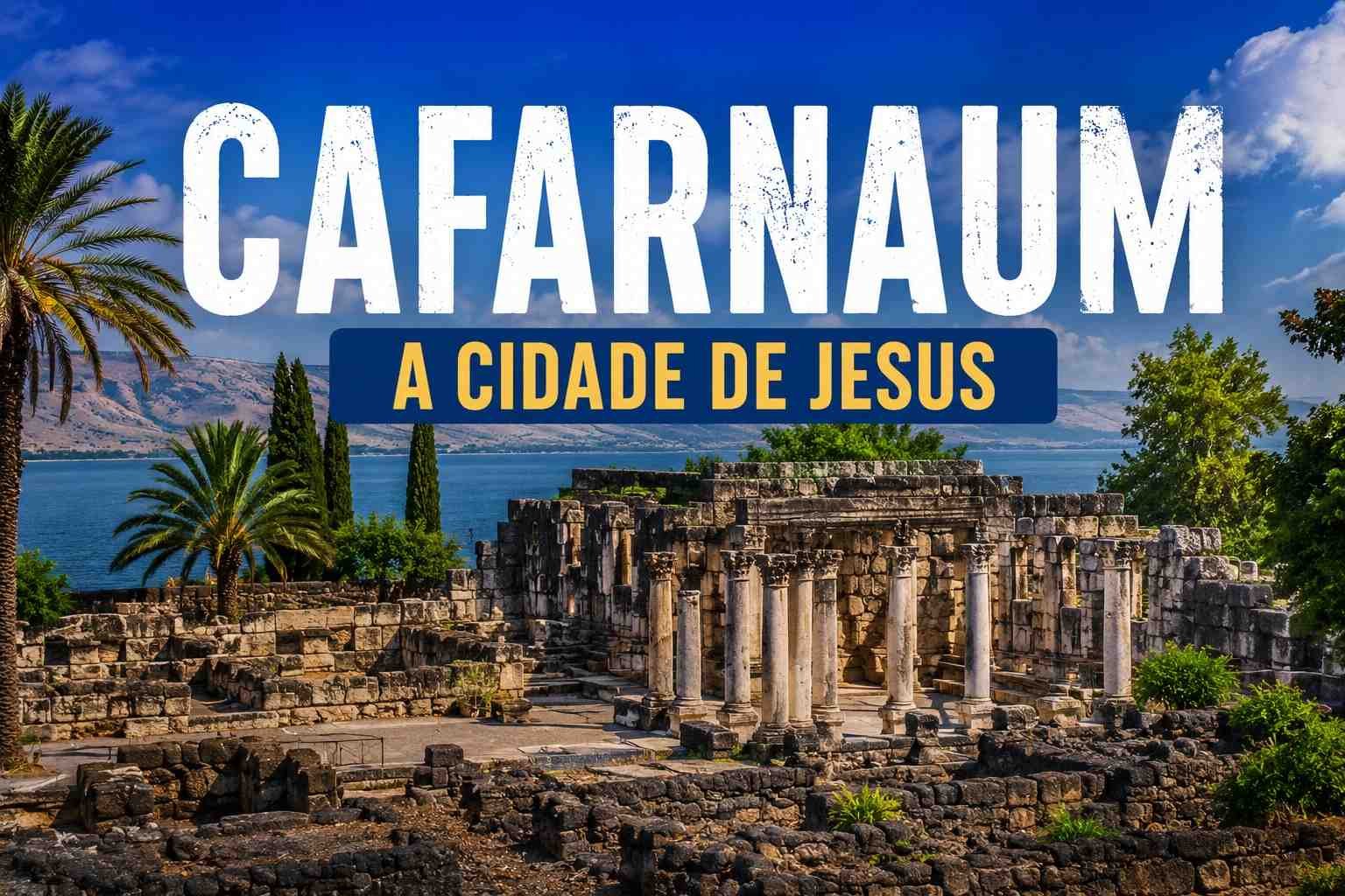 Cafarnaum: A Cidade de Jesus e o Centro do Seu Ministério na Galileia. Leia o artigo