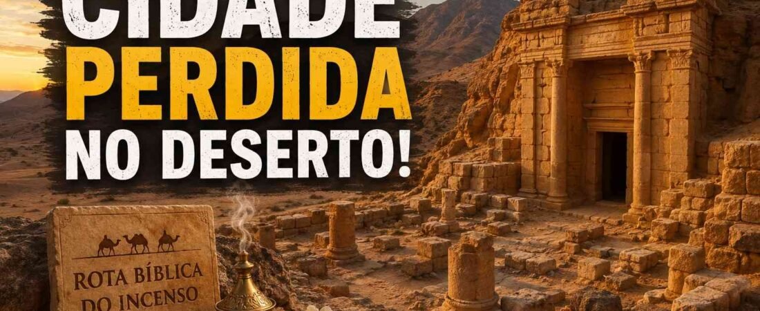Rota Bíblica do Incenso: A Cidade Perdida no Deserto. Leia o artigo