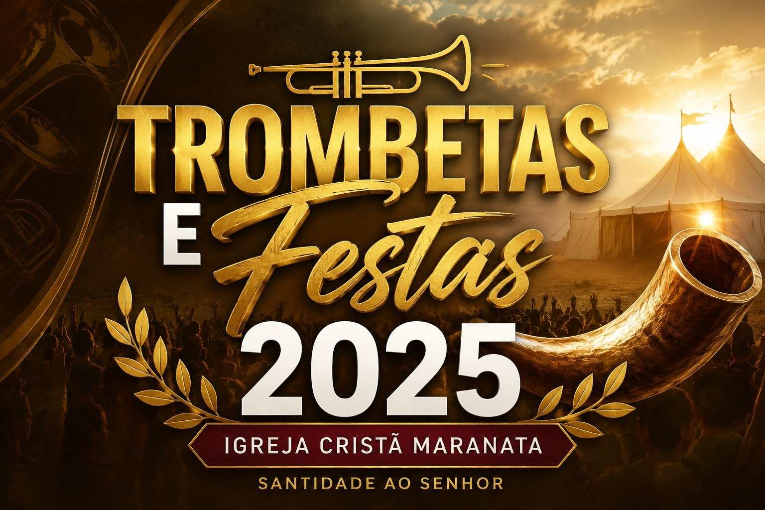Trombetas e Festas 2025 da Igreja Cristã Maranata: Um Chamado à Comunhão e à Preparação Espiritual. Leia o artigo e veja o video