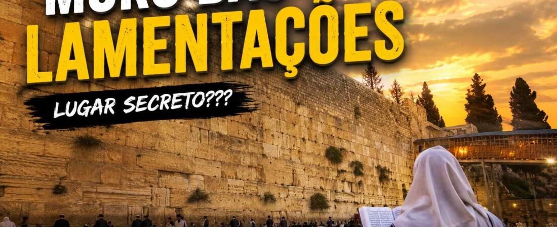 MURO DAS LAMENTAÇÕES como você nunca viu! ISRAEL com uma guia brasileira! Leia e veja o vídeo