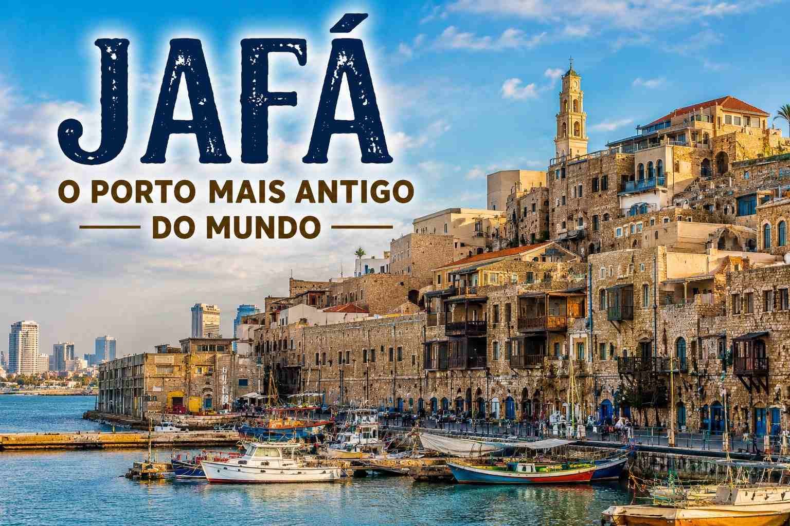 Jaffa: o porto mais antigo do mundo e uma porta para a história de Israel. Leia o artigo e veja o vídeo