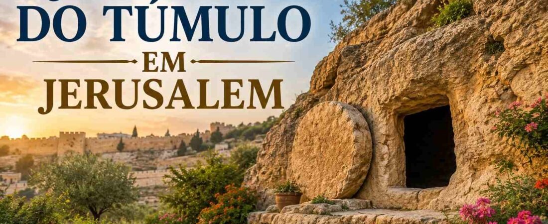 JARDIM DO TUMULO em Jerusalem! Caminhando o Via Dolorosa e o local do Sepulcro de Jesus. Leia e veja o vídeo