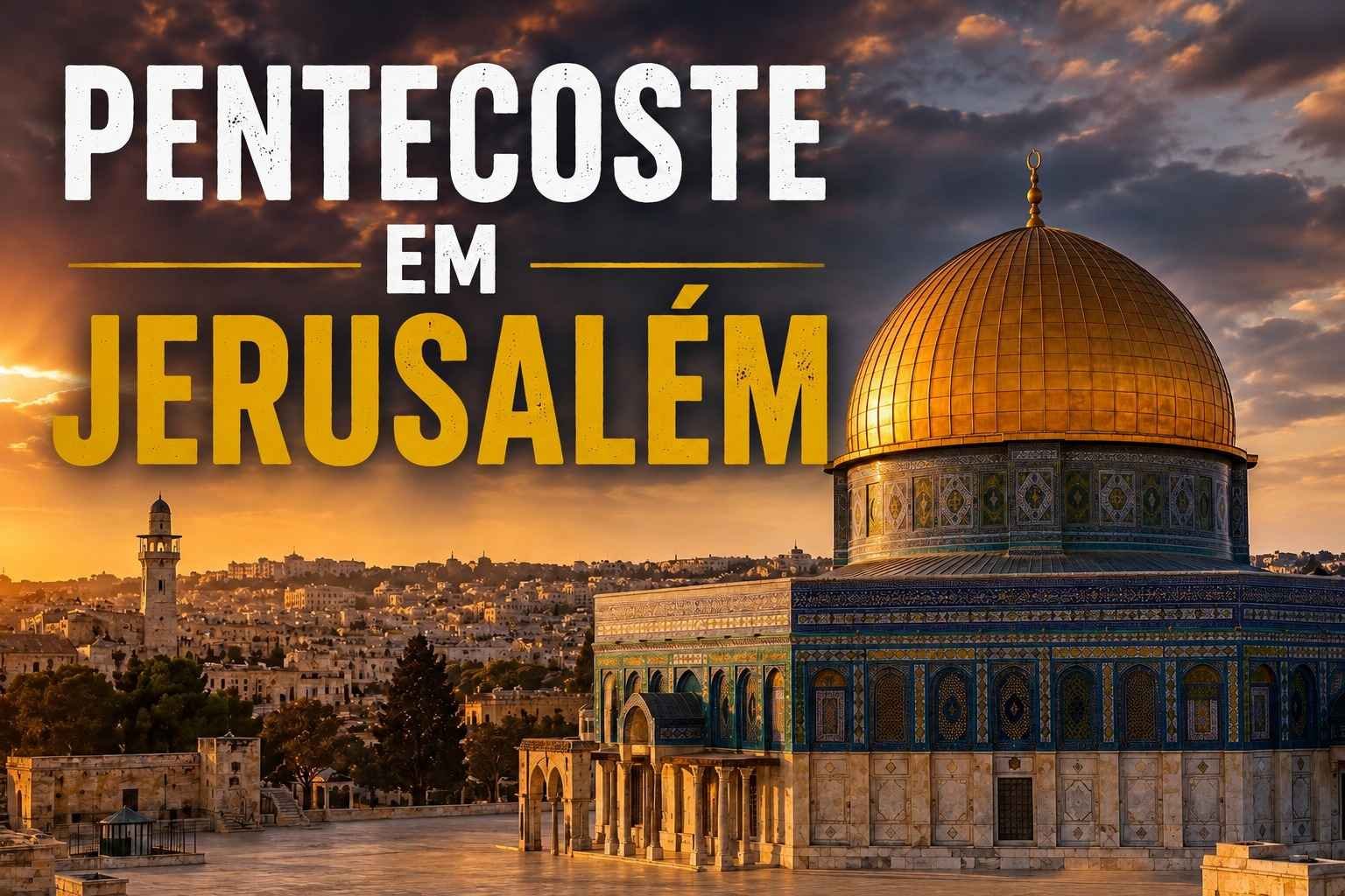 Conhecendo o local de PENTECOSTES e da ULTIMA CEIA! Descobrindo o MONTE SIÃO! Leia o artigo e veja o vídeo