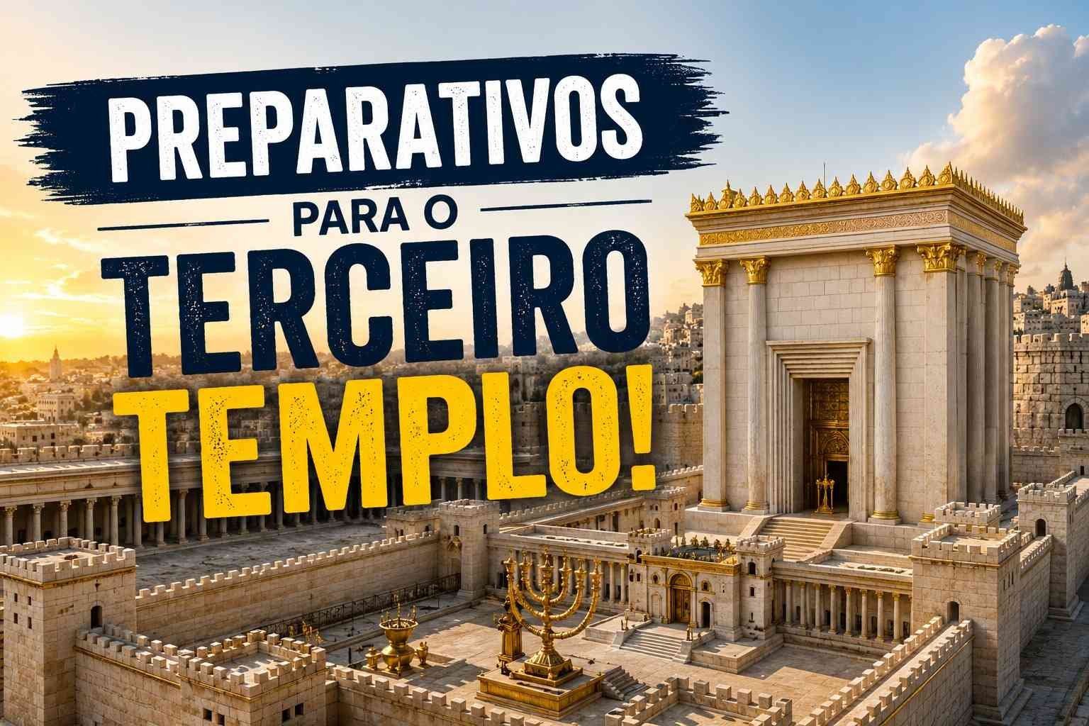 O Terceiro Templo de Jerusalém: o que a Bíblia diz sobre sua construção? Leia o artigo e veja o vídeo