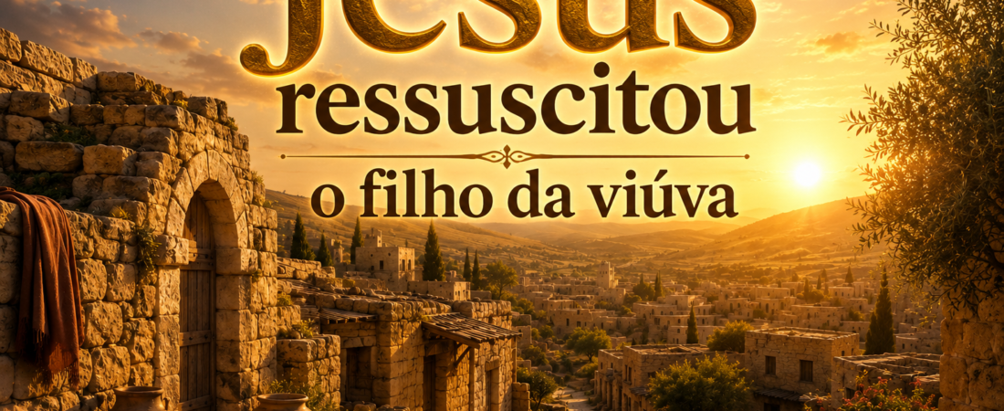 Jesus Ressuscitou o Filho da Viúva: O Milagre que Revelou o Poder e a Compaixão de Cristo. Leia o artigo