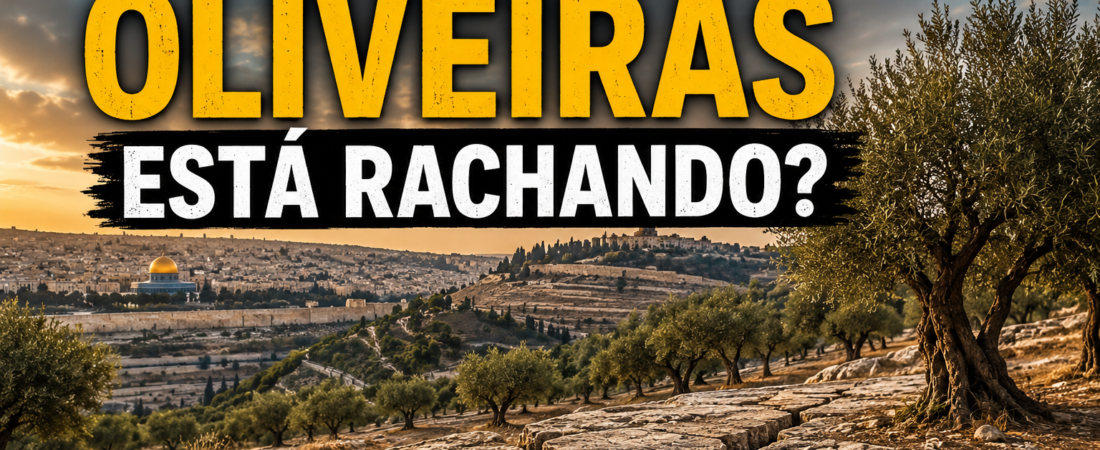 O Monte das Oliveiras Está Rachando? A Profecia de Zacarias Está se Cumprindo? Leia o artigo