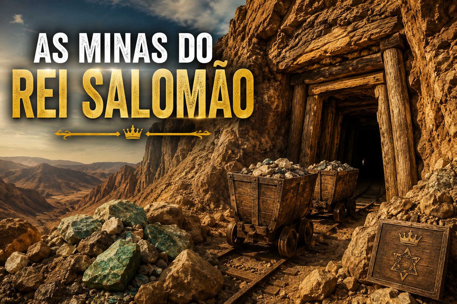 As Minas do Rei Salomão: Mito, História e os Mistérios da Riqueza do Rei de Israel. Leia o artigo
